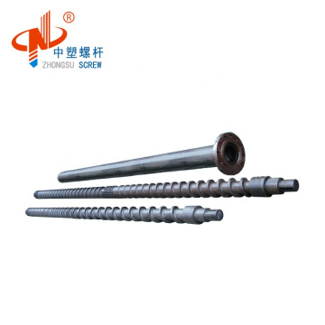 Personalized single bimetallic extruder screw and barrel for high speed
